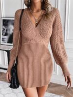 Rochie Scurta Tricotata Nathaly Roz