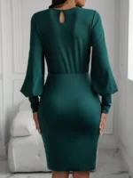 Rochie Scurta Gunda Verde - imagine 2