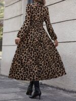 Rochie Midi Breda Animal Print - imagine 2