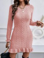 Rochie Scurta Edel Roz - imagine 5
