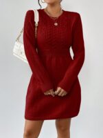 Rochie Scurta Tricotata Larre Rosie - imagine 3