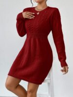 Rochie Scurta Tricotata Larre Rosie - imagine 4
