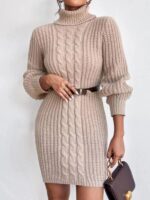 Rochie Scurta Tricotata Remy Roz - imagine 5