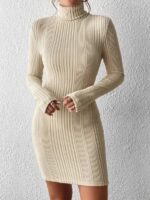 Rochie Scurta Monika Bej - imagine 4