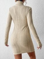 Rochie Scurta Monika Bej - imagine 2