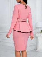 Rochie Midi Almo Roz - imagine 2