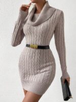 Rochie Scurta Tricotata Mirela Maro - imagine 4