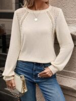 Bluza Dolores Crem - imagine 5