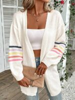 Cardigan Silveira Roz Cu Imprimeu Multicolor - imagine 4