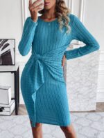 Rochie Scurta Lauria Albastra - imagine 4