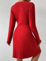 Rochie Scurta Tricotata Rosalinda Rosie - imagine 2