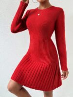 Rochie Scurta Tricotata Rosalinda Rosie - imagine 4