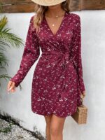 Rochie Scurta Umika Grena Cu Model Floral