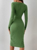 Rochie Midi Sarka Verde - imagine 2