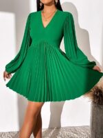 Rochie Scurta Venja Verde - imagine 3