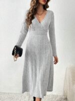 Rochie Midi Sandra Gri