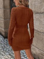 Rochie Scurta Tricotata Marsa Maro - imagine 2