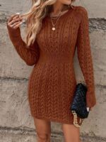 Rochie Scurta Tricotata Marsa Maro - imagine 5