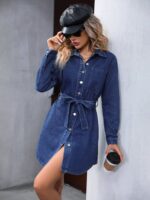 Rochie Scurta Forsete Denim