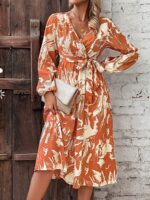 Rochie Midi Cabrona Portocalie - imagine 3