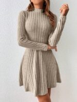 Rochie Scurta Mereike Bej - imagine 3