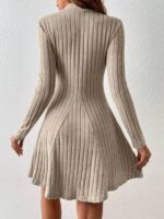 Rochie Scurta Mereike Bej - imagine 2