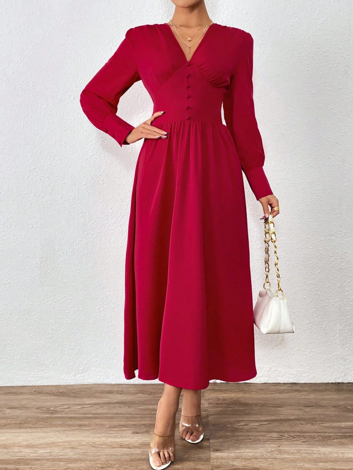 Rochie Lunga Aldora Rosie - imagine 1