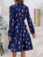 Rochie Scurta Nour Cu Pene Multicolore - imagine 2