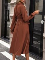 Rochie Midi Gusten Maro Cu Cordon - imagine 2