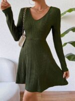 Rochie Scurta Lucyna Khaki