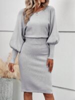 Rochie Lunga Elvan Corai Cu Imprimeu Negru - imagine 38