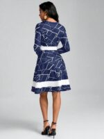 Rochie Scurta Iveth Bleumarin - imagine 2