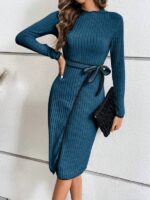 Rochie Midi Kristie Turcoaz