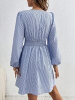 Rochie Scurta Dorina Albastra - imagine 2
