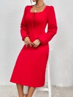 Rochie Midi Jade Roz - imagine 3