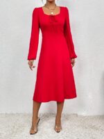 Rochie Midi Jade Roz - imagine 4