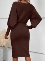 Rochie Midi Tricotata Elena Maro - imagine 2