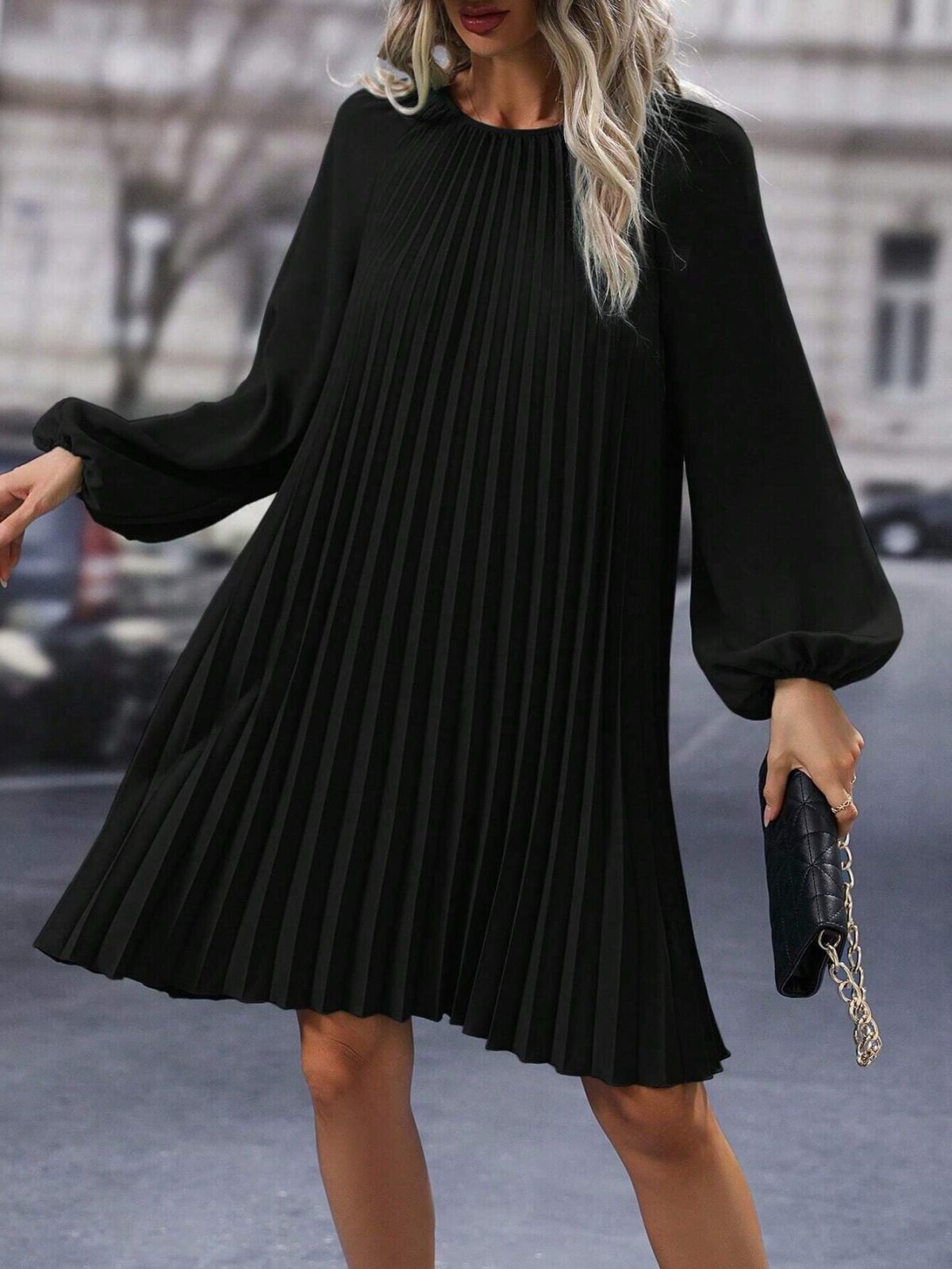 Rochie Scurta Jara Neagra - imagine 1