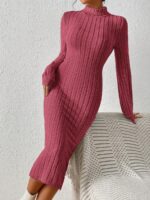 Rochie Midi Nestor Roz - imagine 3