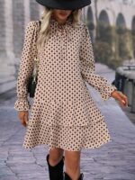 Rochie Scurta Susana Maro cu Imprimeu Geometric - imagine 3