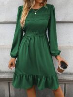 Rochie Lunga Elvan Corai Cu Imprimeu Negru - imagine 95