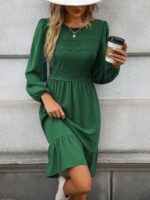 Rochie Lunga Elvan Corai Cu Imprimeu Negru - imagine 96