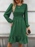 Rochie Lunga Elvan Corai Cu Imprimeu Negru - imagine 97