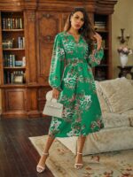 Rochie Midi Daniela Verde - imagine 4