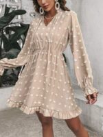 Rochie Scurta Mulan Bej