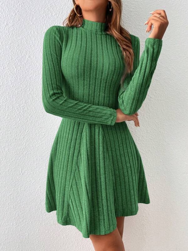 97 Rochie Scurta Mereike Verde - imagine 1
