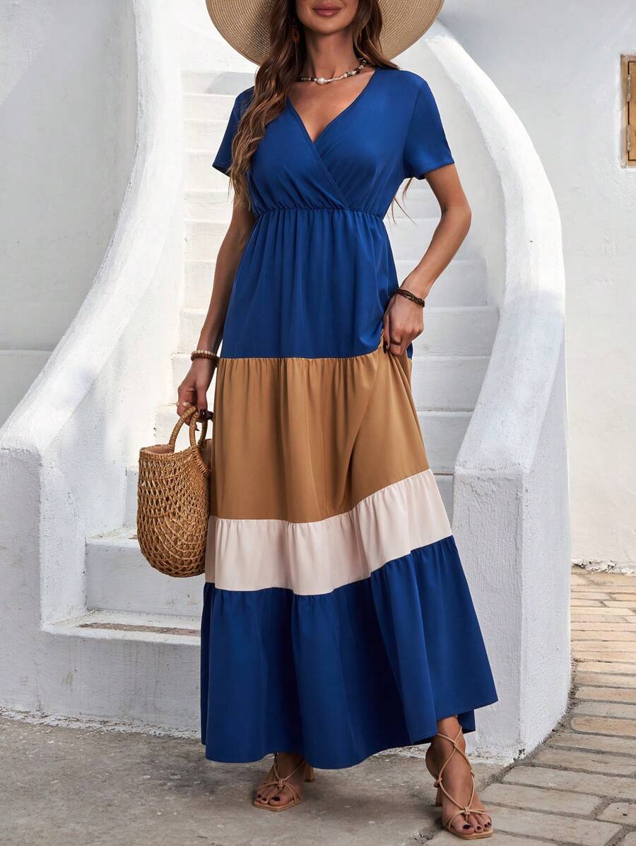 125 Rochie Lunga Buster Albastra - imagine 1