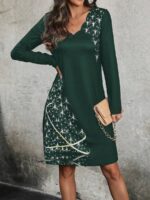 Rochie Scurta Augusta Verde