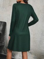 Rochie Scurta Augusta Verde - imagine 2