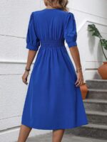 Rochie Midi Cosmina Albastra - imagine 2